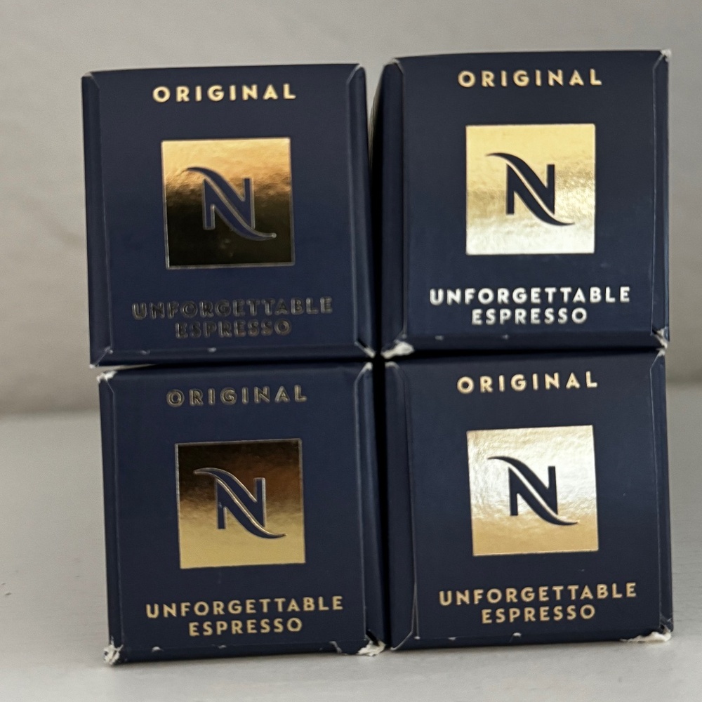 Nespresso Original Line Unforgettable Espresso (4 sleeves)